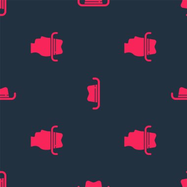 Kovboy ve Batılı kovboy şapkalarını kusursuz hale getirin. Vektör.