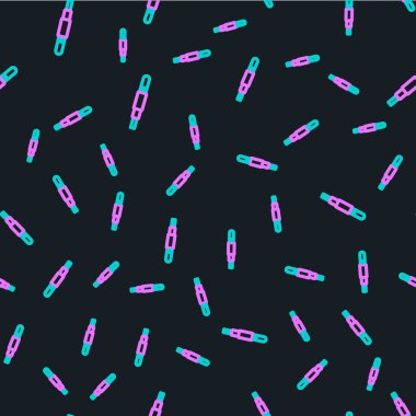 Çizgi Ses simgesi siyah arkaplanda izole edilmiş. Bağlantı ses ekipmanları için ses kablosu. Fiş kablosu. Müzik aleti. Vektör İllüstrasyonu.