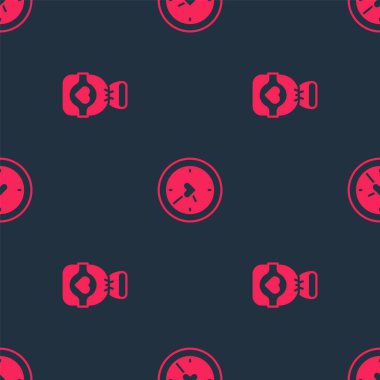 Çikolatalı şekeri ve saati, kalbi pürüzsüz bir şekle sokun. Vektör.