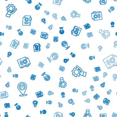 Satır konumunu anahtar anahtarı, elde ayarlar ve dikişsiz desen üzerine döküman ayarları ile ayarla. Vektör.