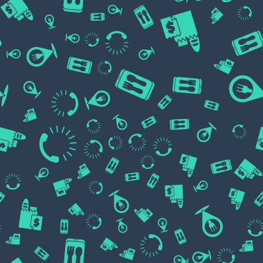 Çevrimiçi sipariş ve teslimat, sipariş ve teslimat, yemek siparişi, kafe ve restoran konumlarını kusursuz bir şekilde ayarla. Vektör.