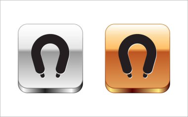 Beyaz arkaplanda izole edilmiş Isometric Sausage simgesi. Izgara sosis ve aroma işareti. Kırmızı, mavi ve yeşil kare düğme. Vektör.