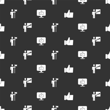 El 'i takım lideri gibi ayarlayın ve kusursuz bir düzene sokun. Vektör.