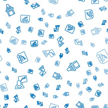 Hat liderini, Sözcüyü ve Proje ekibini kusursuz kalıba göre ayarlayın. Vektör.