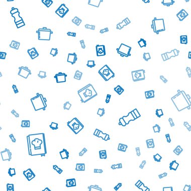 Yemek kitabı, Pepper ve Yemek Pişirme Kabı 'nı kusursuz bir kalıba sokun. Vektör