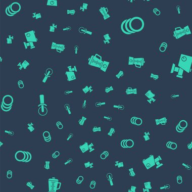 Blender, Tabak, Pizza bıçağı ve Mutfak et öğütücüsünü kusursuz şekilde ayarla. Vektör