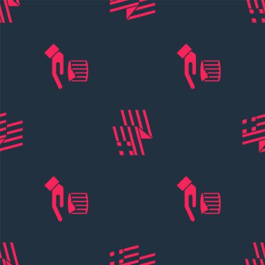 Eskiler 'in sütunu ve Yunanistan' ın ulusal bayrağını pürüzsüz desene göre ayarla. Vektör