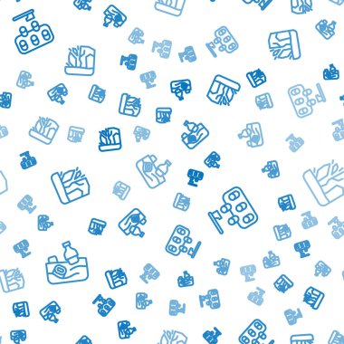 Okyanus kirliliği, ormansızlaşma ve buzulların sorunsuz bir şekilde erimesini sağlayın. Vektör