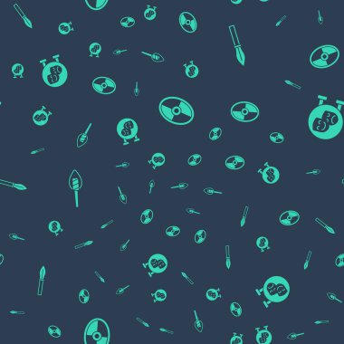 Yunan kalkanı, Ortaçağ mızrağı, Meşale alevi, Komedi ve trajedi maskelerini kusursuz şekilde yerleştirin. Vektör