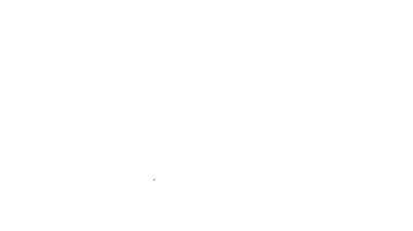 Siyah çizgi yemek kitabı simgesi beyaz arkaplanda izole edildi. Yemek kitabı ikonu. Yemek tarifi kitabı. Çatal ve bıçak ikonları. Çatal bıçak sembolü. 4K Video hareketli grafik canlandırması