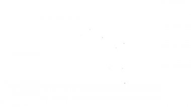 Siyah çizgi yazar kasa, beyaz arka planda izole edilmiş bir çek simgesi var. Kasiyer tabelası. Tabut sembolü. 4K Video hareketli grafik canlandırması