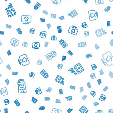 Hat Grater, manuel kahve öğütücüsü ve şefin şapkasını kusursuz bir şekilde yerleştirin. Vektör