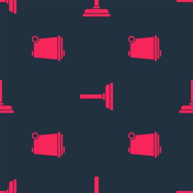 Çöp tenekesi ve plastik pompayı kusursuz desene ayarlayın. Vektör