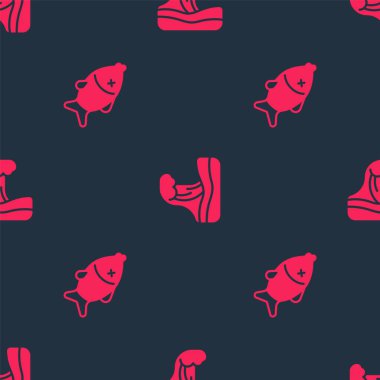 Ölü balık ve tsunamiyi kusursuz bir şekle sokun. Vektör