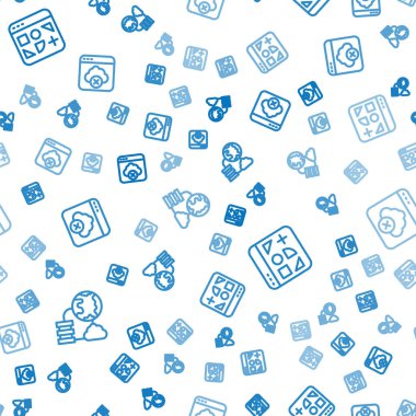 Satır Ağ bulut bağlantısını, farklı dosyaları ve arızasız erişim depolamasını ayarlayın. Vektör