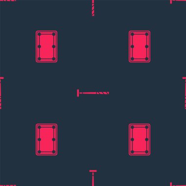 Bilardo masasını ve ıstakayı pürüzsüz bir şekilde ayarla. Vektör