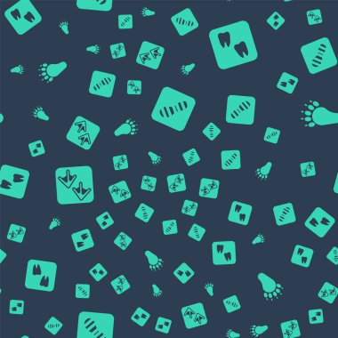 İnsan ayak izi ayakkabıları, Deve pençesi, Kaz ve Ayı 'yı kusursuz kalıba sokun. Vektör