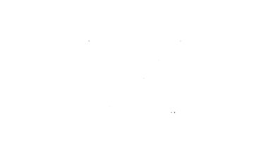 Siyah çizgi Histogram grafik fotoğrafçılık simgesi beyaz arkaplanda izole edildi. 4K Video hareketli grafik canlandırması