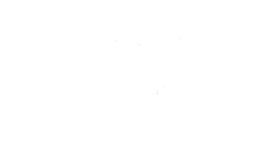 Siyah çizgi 3D yazıcı tabancası simgesi beyaz arkaplanda izole edildi. 3D baskı. 4K Video hareketli grafik canlandırması