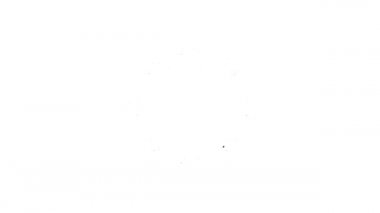 Beyaz arka planda izole edilmiş İsa Mesih simgesinin siyah çizgisi. Din, İncil, Hıristiyanlık kavramı. 4K Video hareketli grafik canlandırması