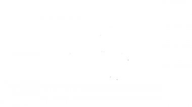 Siyah çizgi Bağış Kutusu ikonu beyaz arka planda izole edildi. 4K Video hareketli grafik canlandırması