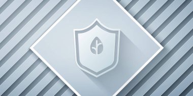 Kağıt kesiği vejetaryen diyet ikonu izole edilmiş kağıt kesimi arka plan. Organik, biyolojik, ekolojik sembol. Vejetaryen, et yok, laktozsuz, sağlıklı, taze ve şiddet içermeyen yiyecekler. Kağıt sanatı tarzı. Vektör