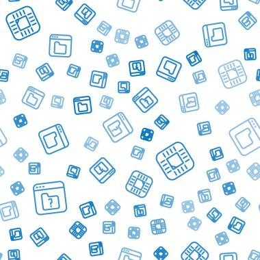 Satır Dosyası kayıp, İşlemci İşlemci ile İşlemci ve Tarayıcı dosyalarını sorunsuz desen üzerine ayarla. Vektör