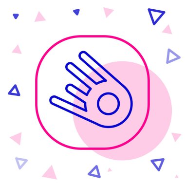 Kuyrukluyıldız beyaz arkaplana izole edilmiş bir şekilde hızla düşüyor. Renkli taslak konsepti. Vektör