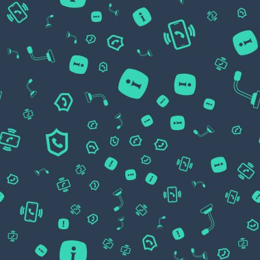 Bilgiyi, Telefon 'u 24 saat destekle ve mikrofonu kusursuz bir şekilde ayarla. Vektör