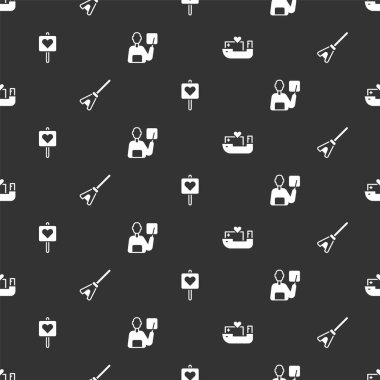 İnsani yardım gemisi, Paspas, kalbi ve öğretmeni olan bir yer ayarlayın. Vektör