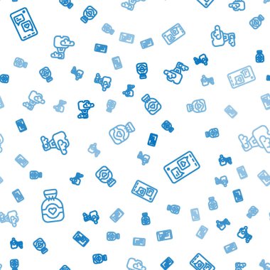 Çikolata şekeri, gezici kalp ve romantik sıcak hava balonunu kusursuz bir şekle sokun. Vektör.