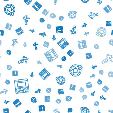 Bilgisayar, kamera deklanşörü ve Gimbal dengeleyiciyi kusursuz bir şekilde ayarlayın. Vektör