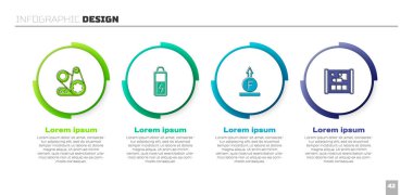 Fizik formülü ve Grafik kağıt mühendisliği için zaman ayarlı kemer takımı batarya gücü. Ticari bilgi şablonu. Vektör.