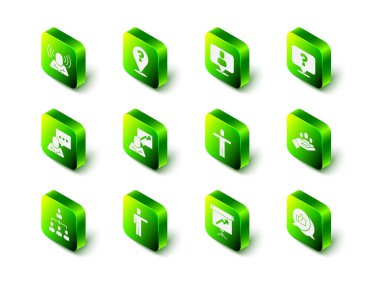 Soru işareti koy, kafa avcılığı yap, insanları ara diyagramı ve ikonu olan yazı tahtası gibi. Vektör