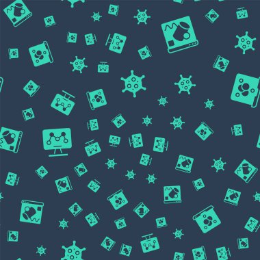 Virüsü, Veri Görselleştirme 'yi, Genetik Mühendisliği' ni ve Kimyasal Formülü 'nü kusursuz şablona ayarla. Vektör