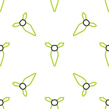 Çizgi bağı simgesi beyaz arkaplanda izole edilmiş pürüzsüz desen. Boyunbağı ve boyun bezi sembolü. Vektör