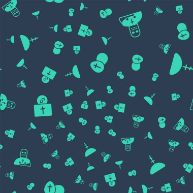 Paskalya yumurtası, Şövalye Haçlısı kilise için bağış ve Hıristiyan çapraz zinciri. Vektör