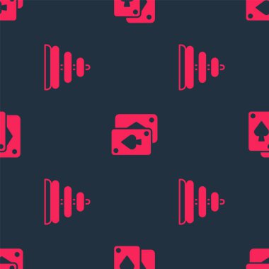 Piramit oyuncağını ayarlayın ve kart oynayın. Vektör