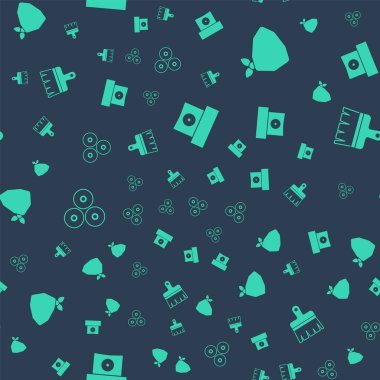 Sprey kapağı, Vandal 'ı, boya spreyini ve pürüzsüz deseni fırçalayabilir. Vektör