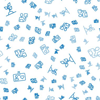 Gönüllü kimlik kartı ya da rozet, ağaç dikme takımı ve öğretmeni sorunsuz bir şekilde yerleştirin. Vektör