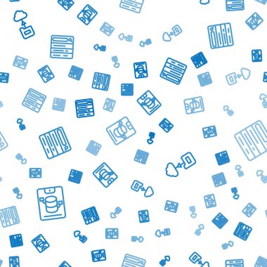 Satır Sunucusu, Data, Web Sunucusu, Bulut teknolojisi veri transferi ve Arama motorunu sorunsuz bir şekilde ayarla. Vektör