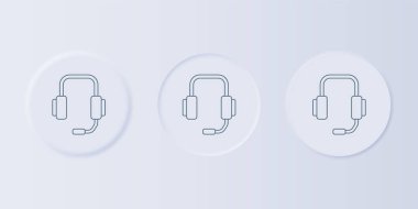 Grey Online psikolojik danışmanlık mesafesi ikonu gri arka planda izole edildi. Psikoterapi, psikolojik yardım, online psikiyatrist danışmanlığı. Kare düğmelere simgeleri yerleştir. Vektör.