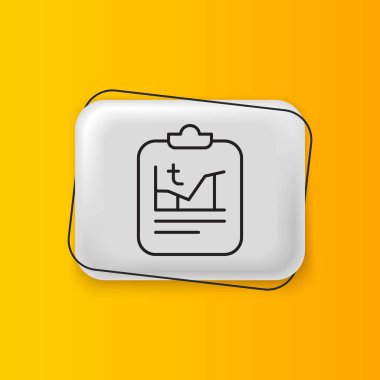 Kara Gezegen, sarı arka planda izole edilmiş küresel ısınma ikonuna dönüşüyor. Ekolojik problemler ve çözümler - termometre. Gümüş dikdörtgen düğme. Vektör.