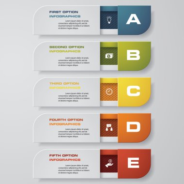 Tasarım temiz sayı afiş şablonu. Vektör.