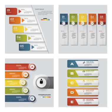 renkli sunu şablonları. Vektör arka plan.