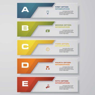 Tasarım temiz sayı afiş şablonu. Vektör.