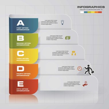 Tasarım temiz sayı afiş şablonu. Vektör.