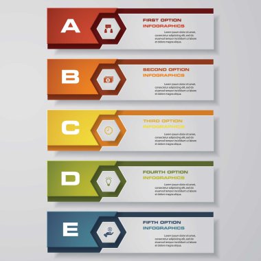 Tasarım temiz sayı afiş şablonu. Vektör.