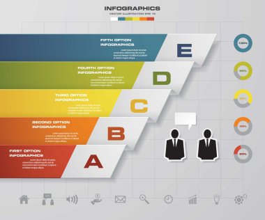 Tasarım temiz sayı afiş şablonu. Vektör.