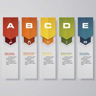 Tasarım temiz sayı afiş şablonu. Vektör.